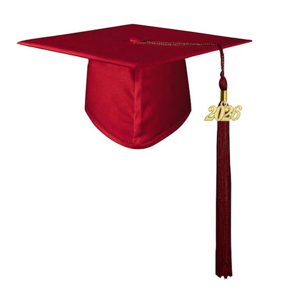 2026 Graduation Cap Comfortable Breathable Cloth for Adult Ceremony Formal