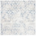 thumbnail image 2 of SAFAVIEH Amelia Roslyn Abstract Area Rug, Light Gray/Blue, 9' x 9' Square, 2 of 13