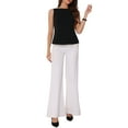 thumbnail image 2 of INSPIRE CHIC Women's Boat Neck Tops Sleeveless Business Work Summer Tank Top XS Black, 2 of 6