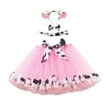 thumbnail image 1 of XDZJLR Jupe Fille Nouvelle Double Maille Tutu Série Animale Robe de Spectacle Performance Fête Shortie, 1 of 2
