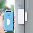 thumbnail image 1 of Wireless WiFi Smart Window Door Sensor, Low Energy Home Alarm Remote Control, Suitable for Doors, Windows and Cabinets, Home, Office, 1 of 5