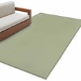thumbnail image 2 of Sage Green Area Rugs 3x5 for Living Room, Farmhouse Solid Green Color Modern Art Non Slip Washable Rug Runner, Low Pile Indoor Floor Carpet Mat Bathroom Rugs for Bedroom, Kids Room, 2 of 9