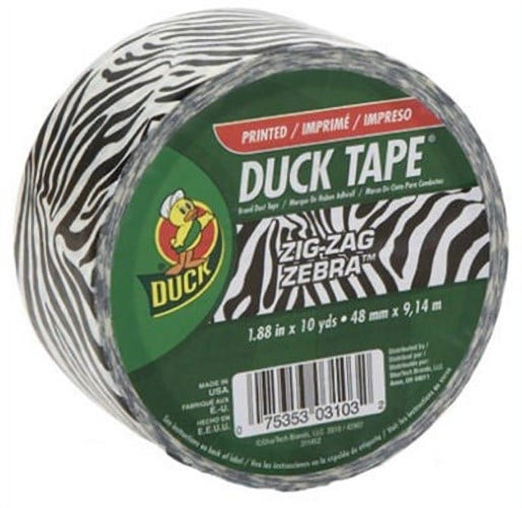 Shurtech Brands 280110 1.88 In. x 10 Yards. Zebra Duck Tape - image 2 of 4