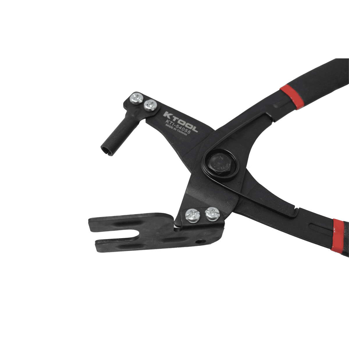 K-Tool 54055 Heavy Duty Exhaust Grommet Pliers with 25-Degree Offset
