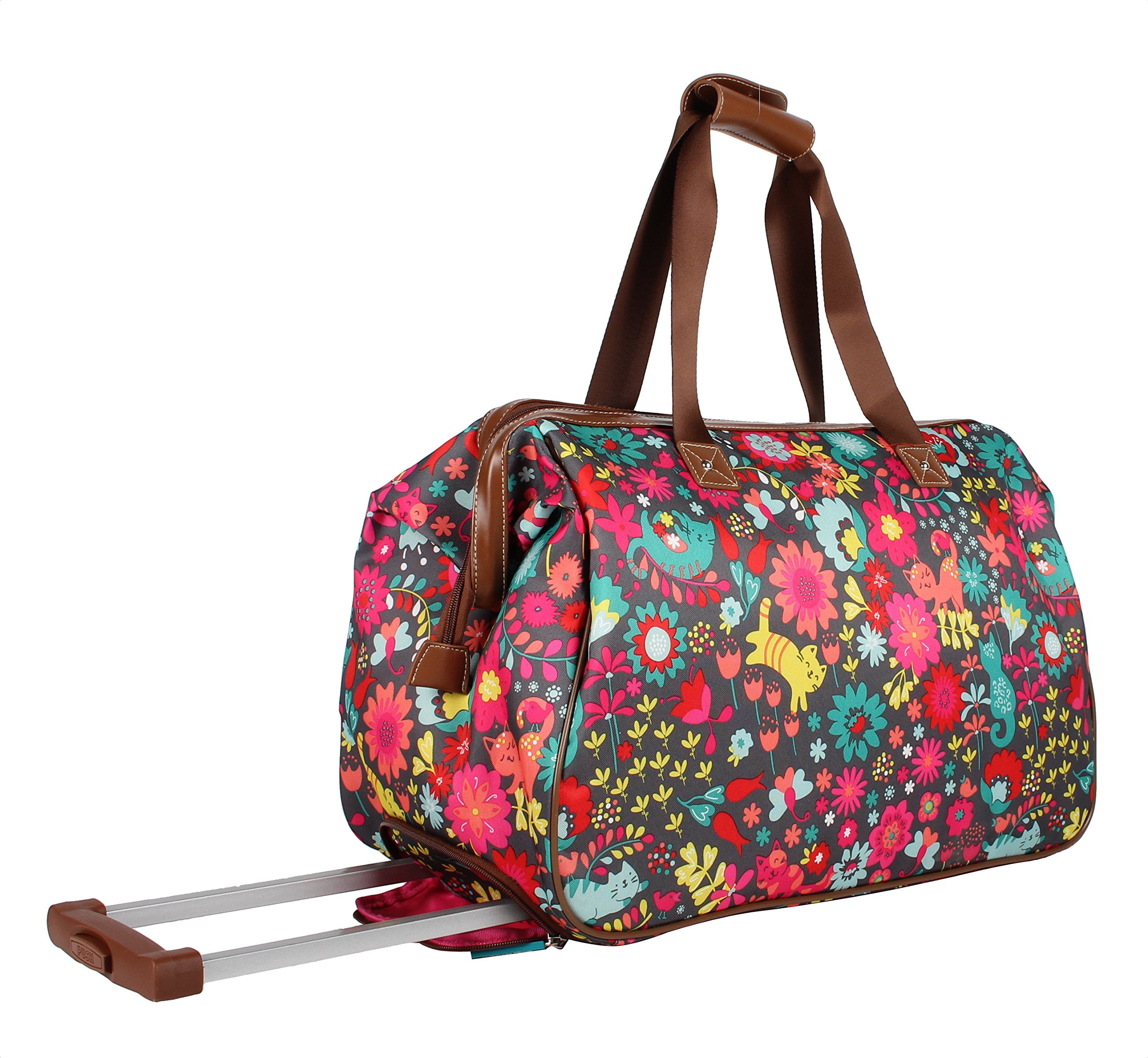 Lily Bloom Wheeled Duffel Bag 14in On The Prowl 並行輸入品 激安先着 Lily Bloom Wheeled Duffel Bag 14in On The Prowl 並行輸入品 激安先着