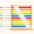thumbnail image 5 of Wooden Abacus Maths Games with 100 Beads for Kids, 5 of 5