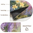 thumbnail image 2 of Spring Flower Area Rug 3x5 Washable Rug Non Slip Garden Blossom Fantasy Floral Pastoral Oil Painting Large Area Rug Indoor Floor Carpet for Entryway Bedroom Kitchen Home Office Dining Room, 2 of 8