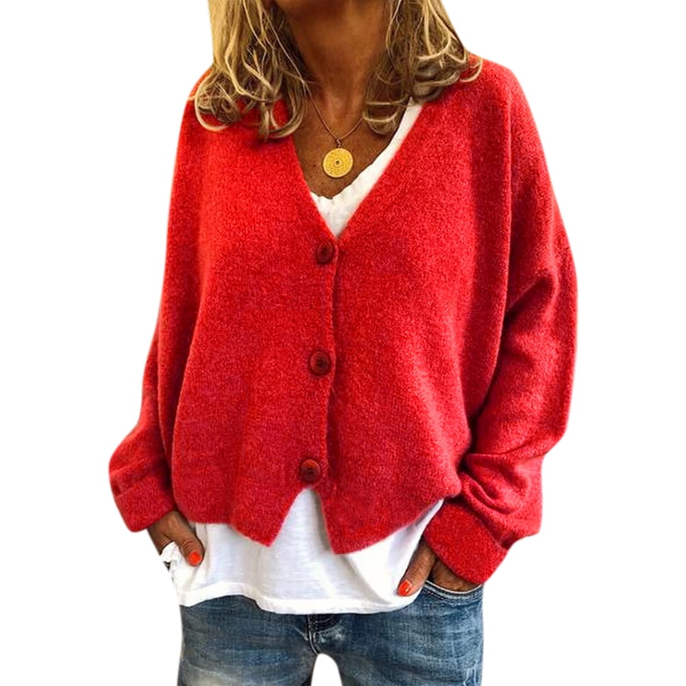 Big red cardigan Clearance