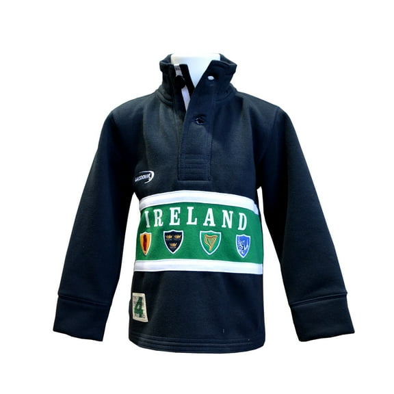 Traditional Craft Ltd. Big Boy's Cotton Navy Ireland High Neck Kids Shirt