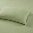 thumbnail image 7 of Comfort Classics Micro Fleece 3-Piece Green Sheet Set, Twin, 7 of 7