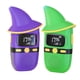 thumbnail image 3 of 2 piezas de walkie-talkies para niños, radios bidireccionales, juegos, receptores de radio de largo alcance Verde y morado, 3 of 9