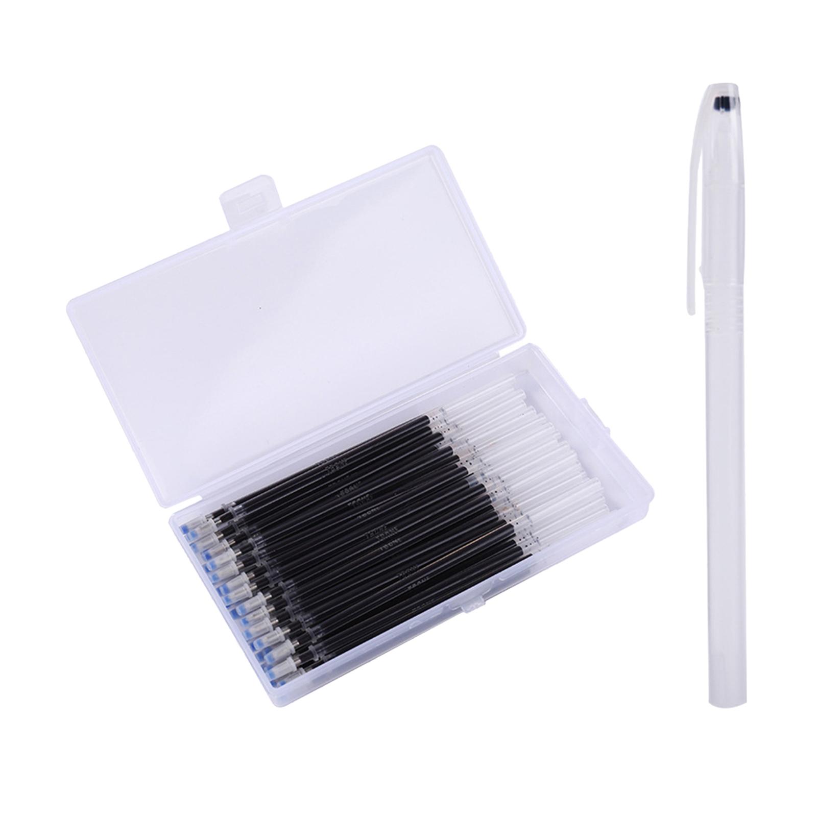 Recharges Pour Stylo Marqueur Tissu Effaçable à Chaud - 40 Pièces - Pour Couture, Broderie, Patchwork