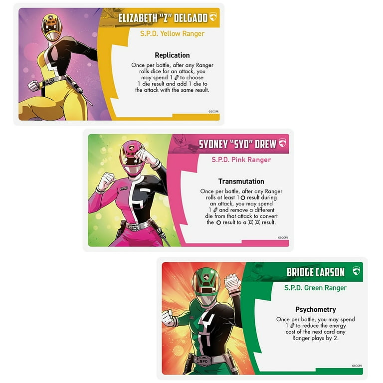 Free Shipping! Renegade Games Studios: Power Rangers Heroes of the Grid  S.P.D Ranger Pack - Expansion, Character Figures & Cards, Ages 14+, 2-5  Players, 45-60 Min - Walmart.com - Walmart.com