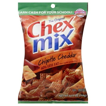 General Mills Chex Mix Chipotle Cheddar 60 % Less Fat Snack Mix, 8.75 Oz.
