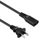 thumbnail image 1 of Chenchen Compatible AC Power Cord Lead Cable Replacement for Jensen CD-475 Portable CD Player AM/FM Stereo Radio, 1 of 1