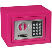 Honeywell Safes & Door Locks 5005P HONEYWELL-5005P Steel Security Safe with Digital Lock, 0.17-Cubic Feet, Pink, 0.17 Cubic Feet