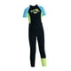 thumbnail image 2 of Traje de neopreno para niños, traje de baño de buceo, natación, surf, entrenamiento, 2,5 mm, completo XL negro, 2 of 9