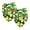 Multi-colored 1, variant on PhooArto Ladybug Clover Leaves Pattern Dog Bandanas, 2 Pack Soft Washable Pet Scarf Triangle for Large Dogs Puppies and Cats