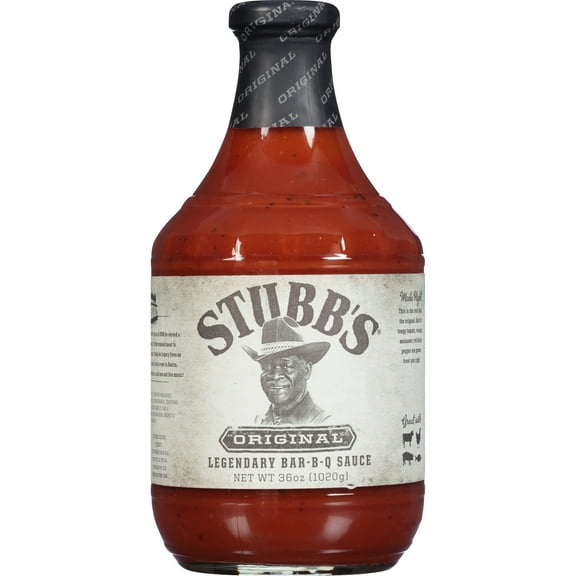 Stubb's Gluten Free Original Legendary Bar-B-Q Sauce, 36.0 oz Bottle