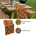 thumbnail image 5 of Purple Halloween Table Runner - 108 Inch Long, Kitchen Dining Table Runner Dresser Scarves, Pumpkins Cat Ghost Black Bat Farmhouse Decor for Coffee Tables Wedding Party Banquet, 5 of 8