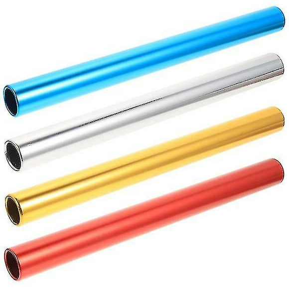 4pcs Professional Relay Batons Athletics Race Sticks Anti-skid Relay Sticks Sports Accessory