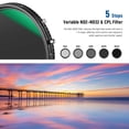 thumbnail image 4 of Filtro ND y CPL variable de 77 mm NEEWER 2 en 1 ND2-ND32, 4 of 8