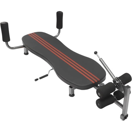 Back Stretch Decompression Bench- Inversion Table Workout Bench for Lower Back Pain Relief Without Going Upside Down - 330 lbs Weight Capacity