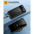 thumbnail image 6 of KOMI Pixel 8 Case, IP68 Waterproof Dustproof Case with Built-in Screen Protector, Rugged Full Body Shockproof Protective Clear Cover for Google Pixel 8 6.2 Inch, Black, 6 of 7