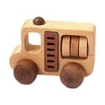 thumbnail image 2 of Vehículos De Madera Juguetes Helicóptero Juguete Aprendizaje Regalo Montessori Juguetes Para Bebés Camión De Bomberos, 2 of 9