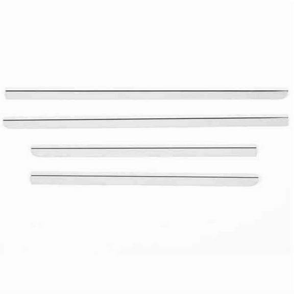 Putco 97560 Window Trim, Chrome Fits select: 2019 FORD F150 SUPERCREW, 2016-2018 FORD F150