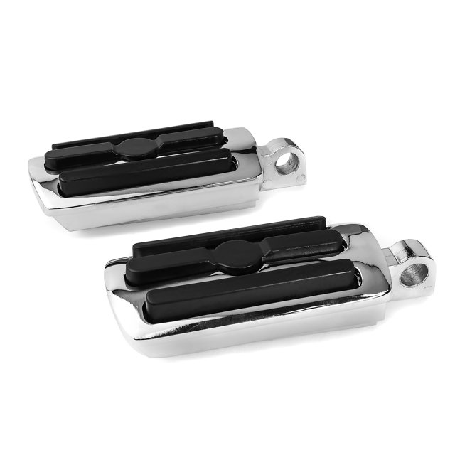 Krator Repose-Pieds Chromés, 1 Paire, Compatible avec Harley Davidson FLHTCUSE5 CVO Ultra Classic 2010