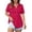 #05 Hot Pink 【PICK YOUR FAVORITES & STOCK UP】, variant on Women's Long Sleeve Satin Lapel Shirt Blouse Top Crewneck Button Down Loose Fit Solid Color Soft Silky Casual Work Office Vacation Fashion Essential Gift for Women | Aestivo,Army Green L