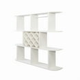 thumbnail image 5 of Large Wall Mounted 3 Tier  Rustic Bottle Wine Rack,Multifunctional Wooden Wall Mounted Wine Rack,Storage Rack with Wine Glass Holder,mounted wall Storage winerack Rack for Home Bar Dining Room Decor, 5 of 10