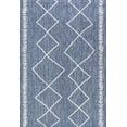 thumbnail image 3 of JONATHAN Y SANTA MONICA 5 x 8 Area Rug, Derya Tribal Diamond Trellis - Blue/Ivory, SMB129C-5, 3 of 9