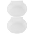 thumbnail image 1 of UPOUART 2Pack Hanging Kitchen Compost Bin White Plastic Easy Maintenance Waste Container For Students, 1 of 8