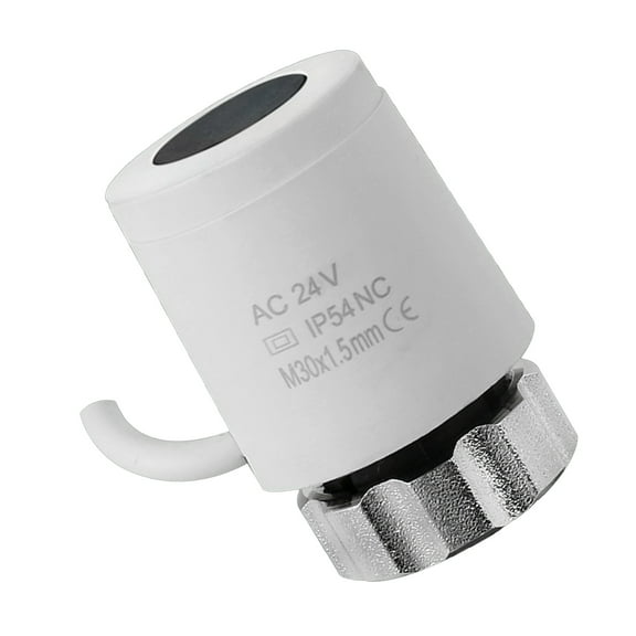 24V Electric Thermal Actuator Normally Closed/Open Valves Head Water Separator for Manifold Underfloor Heating Valves