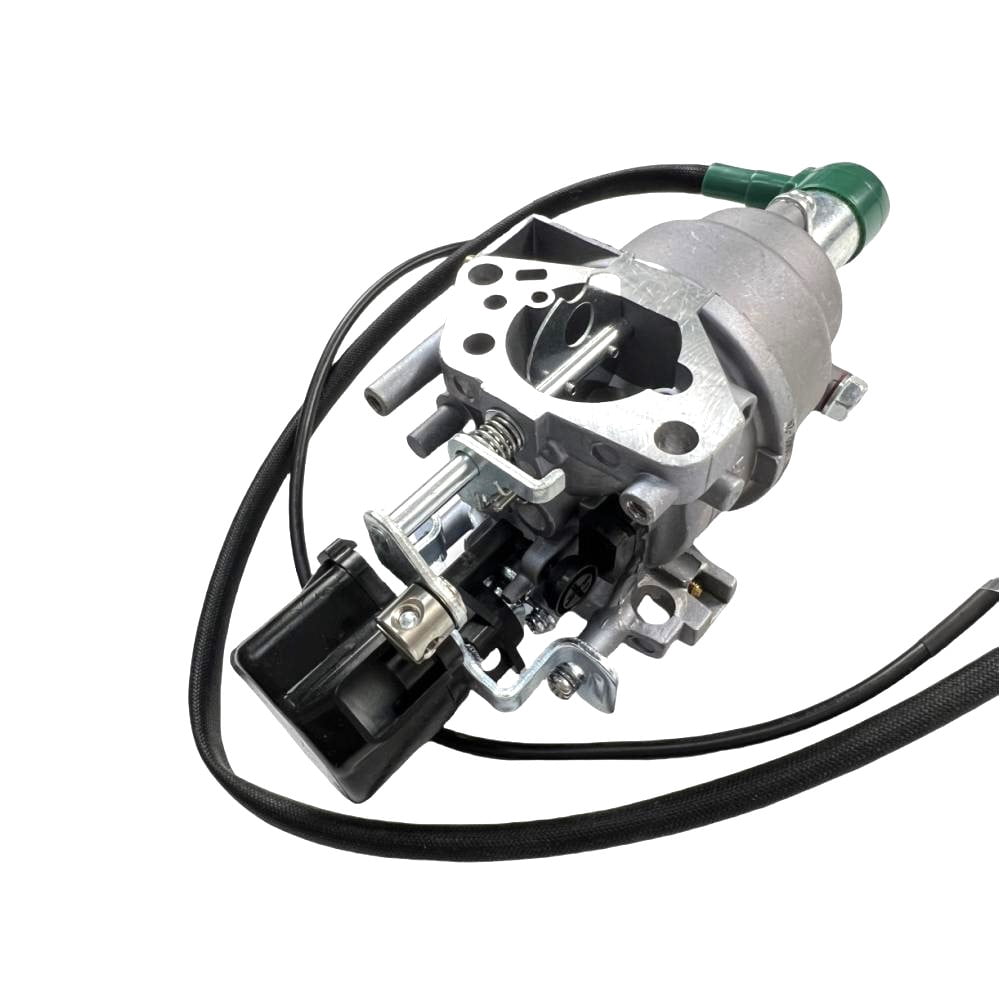 POWER PRODUCTS Carburetor with Stepper Motor, gaskets and fuel line--Compatible Replacement for PREDATOR Inverter Generators 9500-Watt Surge / 7600-Watt Running (SKU# 71365, 59188)