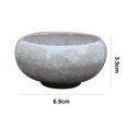 thumbnail image 7 of Mightlink Small Ceramic Succulent Planter Pot with Drainage Hole, Ice Crack Glaze Porcelain Handicraft Plant Container Gift for Home Office Desk Decoration - 1PC, 7 of 7
