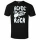 thumbnail image 2 of AC/DC - Set de Pijama Corto For Those About to Rock Guitarra para Adultos Unisex (Negro, Gris), 2 of 3