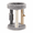 Gray-For indoor cats and kittens, variant on Beige Cat Tree For Indoor Cats and Kittens, 4-in-1 Small Tower with Bed, Sisal and Jute Posts
