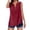 Brick Red, variant on Women's Solid Vest Casual Stylish Tank Top Breathable Summer Layering Piece, S, Pink