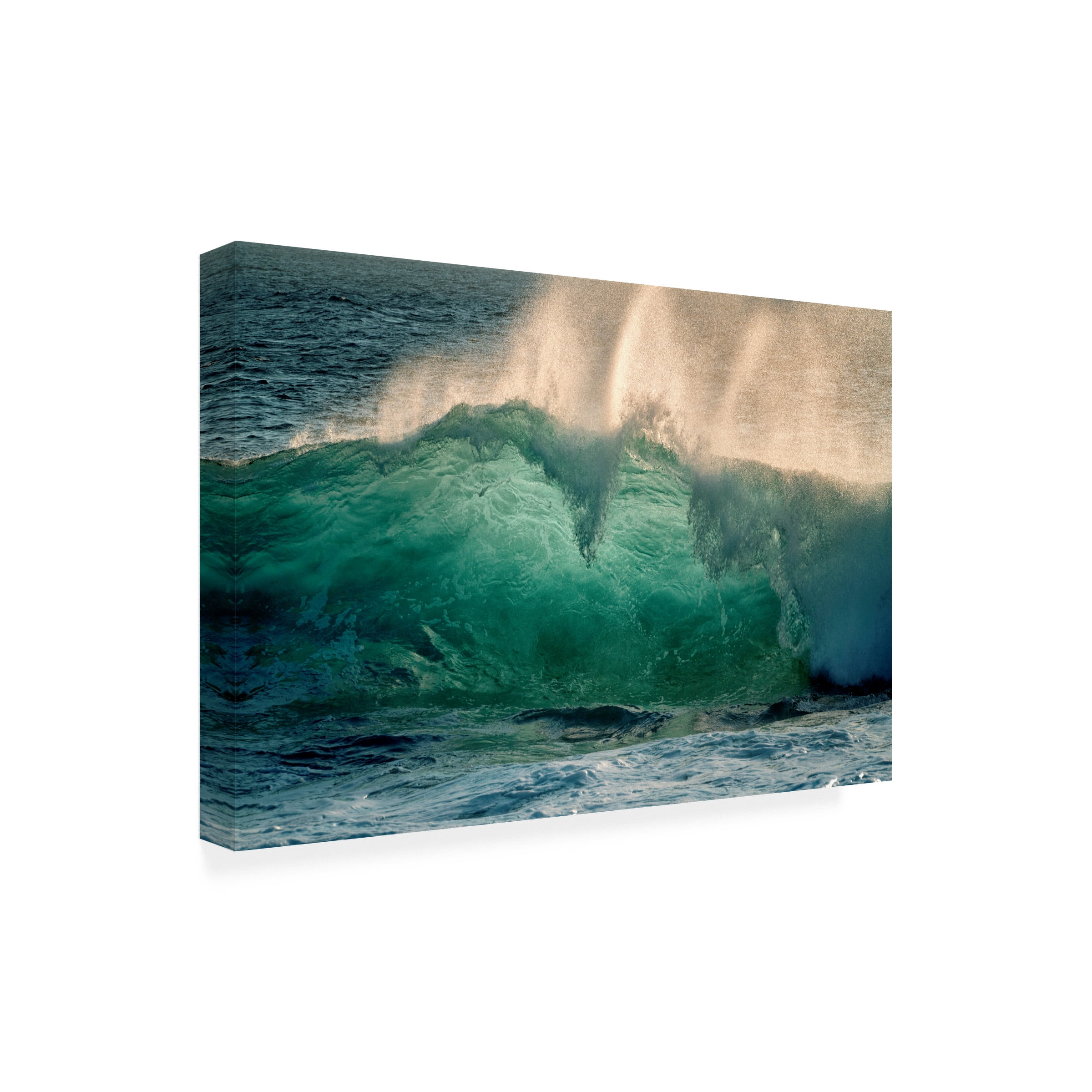 Dennis Frates 'Waves 7' Canvas Art