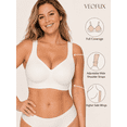 thumbnail image 2 of VEOFUX Smooth Wireless Bras for Women,No Underwire Full Coverage Seamless Plus Size Everyday T-Shirt Bra, 2 of 8