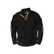 thumbnail image 1 of Blusa y camisa de cuello alto de manga larga para hombre, blusa holgada de cuello alto para hombre, blusa de acrílico para hombre, 1 of 3