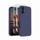 thumbnail image 1 of Chenchen Designed for iPhone 16 Plus Case, Silicone Upgraded [Camera Protection] Case, Soft Anti-Scratch Microfiber Lining Inside, 6.7 inch, Navy Blue, 1 of 1