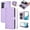 Purple, variant on Furiet Argyle Wallet Case for Samsung Galaxy S22 Plus S22+ 5G with Tempered Glass Screen Protector Wrist/Shoulder Strap, Card Slots Stand Phone Cover for S22+5G S22plus 22S + S 22 22+ Deep Purple