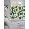 thumbnail image 3 of Sage Green Geometric Moroccan Living Room Curtains 2 Panel, Abstract Art Ombre Modern Cafe Window Treatment, Farmhouse Bedroom Bathroom Kitchen Curtains Drapes 104"x54", 3 of 6