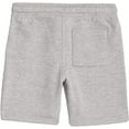 thumbnail image 2 of Nautica J-CLASS GREY HEATHER Little Boys' Fleece Pull-On Shorts, US 5, 2 of 2