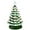 Dark Green, variant on Christmas Decorations 15in Ceramic Christmas Tree, Pre-lit Hand-Painted Tabletop Holiday Tree, Christmas Atmosphere Desktop Decoration Gift, 64 Lights -  Red and White Bulbs(Dark Green)