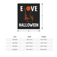 thumbnail image 3 of Couverture en Flanelle Douce et Chaude avec Design de Citrouille d'Halloween - Parfaite pour Canapé, Lit et Chaise, 3 of 5
